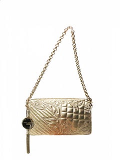VERSACE GOLDEN QUILTED VANITAS Bag