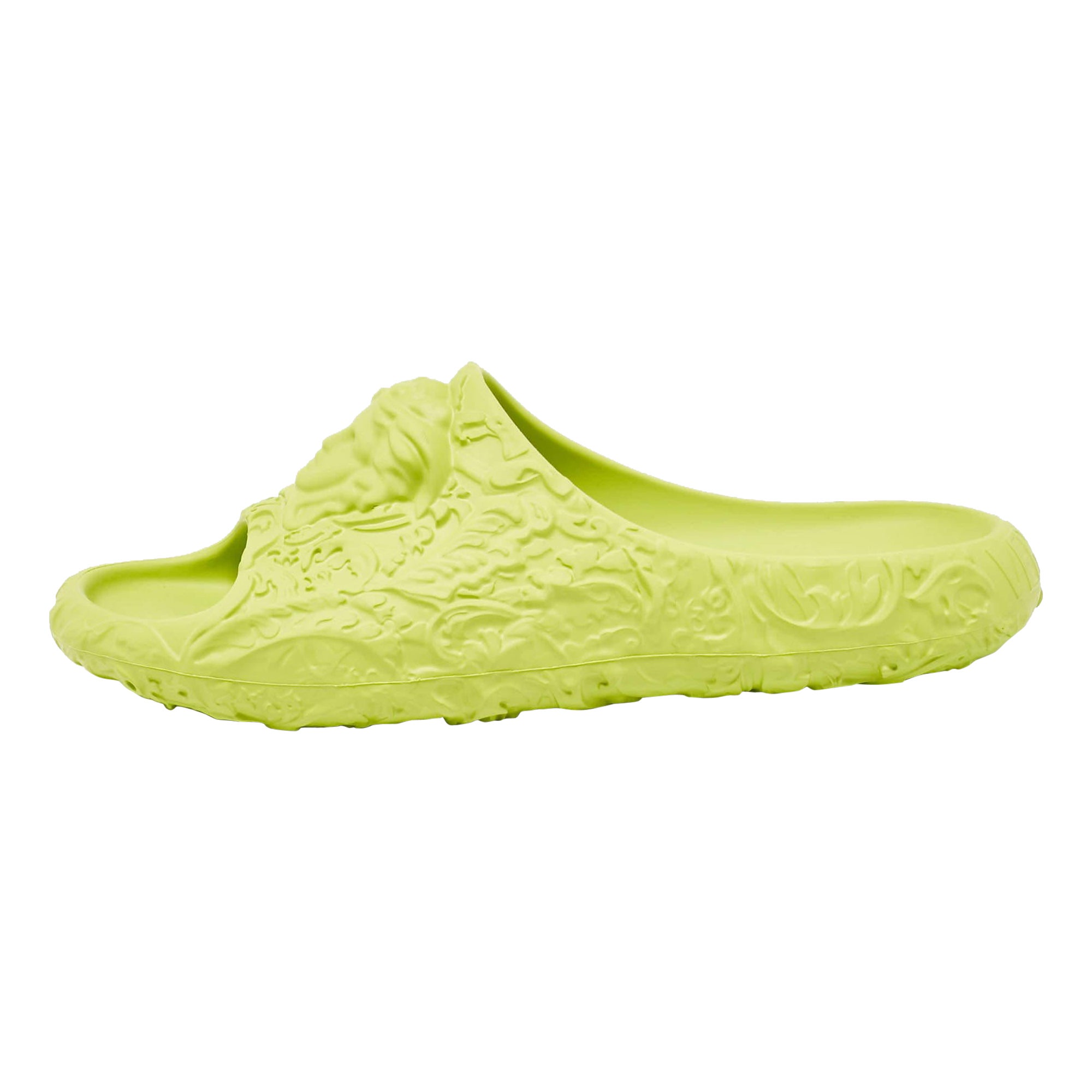 Mules de goma verde Versace Talla 46 en venta