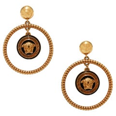 Versace Hoops Studs Earrings