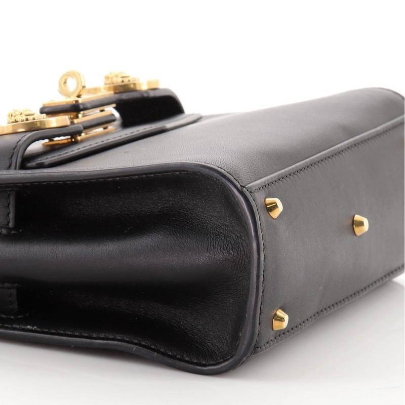 Versace Icon Convertible Top Handle Bag Leather Mini 1