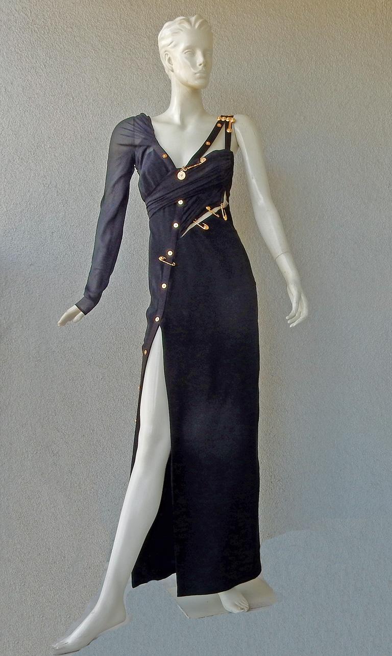 versace pin dress
