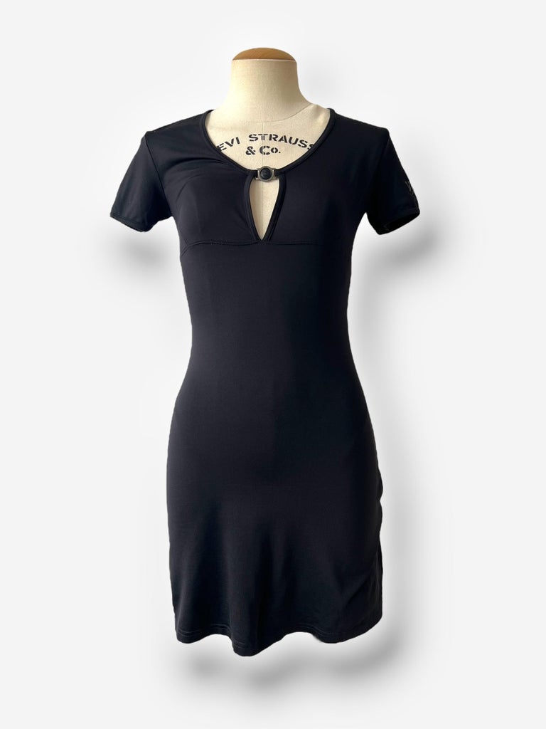 Versace Intensive Mini Medusa Logo Mini Dress, Late 1990s For Sale at  1stDibs