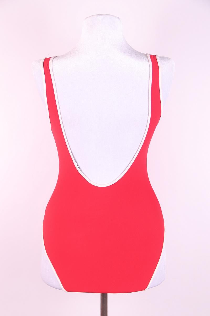 Rouge Maillot de bain vintage intensif Versace en vente