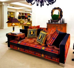 VERSACE ITALY 2003 ILIAN RACHOV DESIGNED ADJUSTABLE SOFA PART OF SUiTE