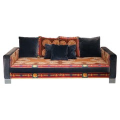 VERSACE ITALY 2003 ILIAN RACHOV DESIGNED ADJUSTABLE SOFA PART OF SUiTE