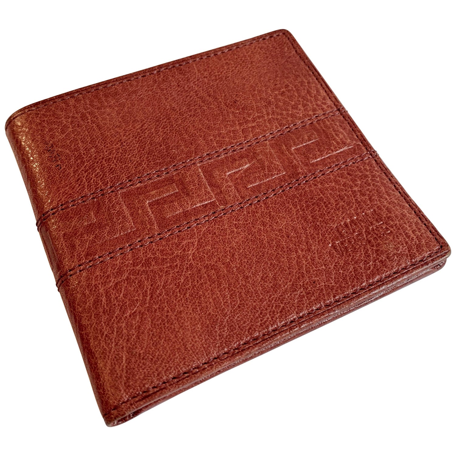 Customizable Portafogli Leather Wallet with Wooden Insert by Bottega  Ghianda For Sale at 1stDibs