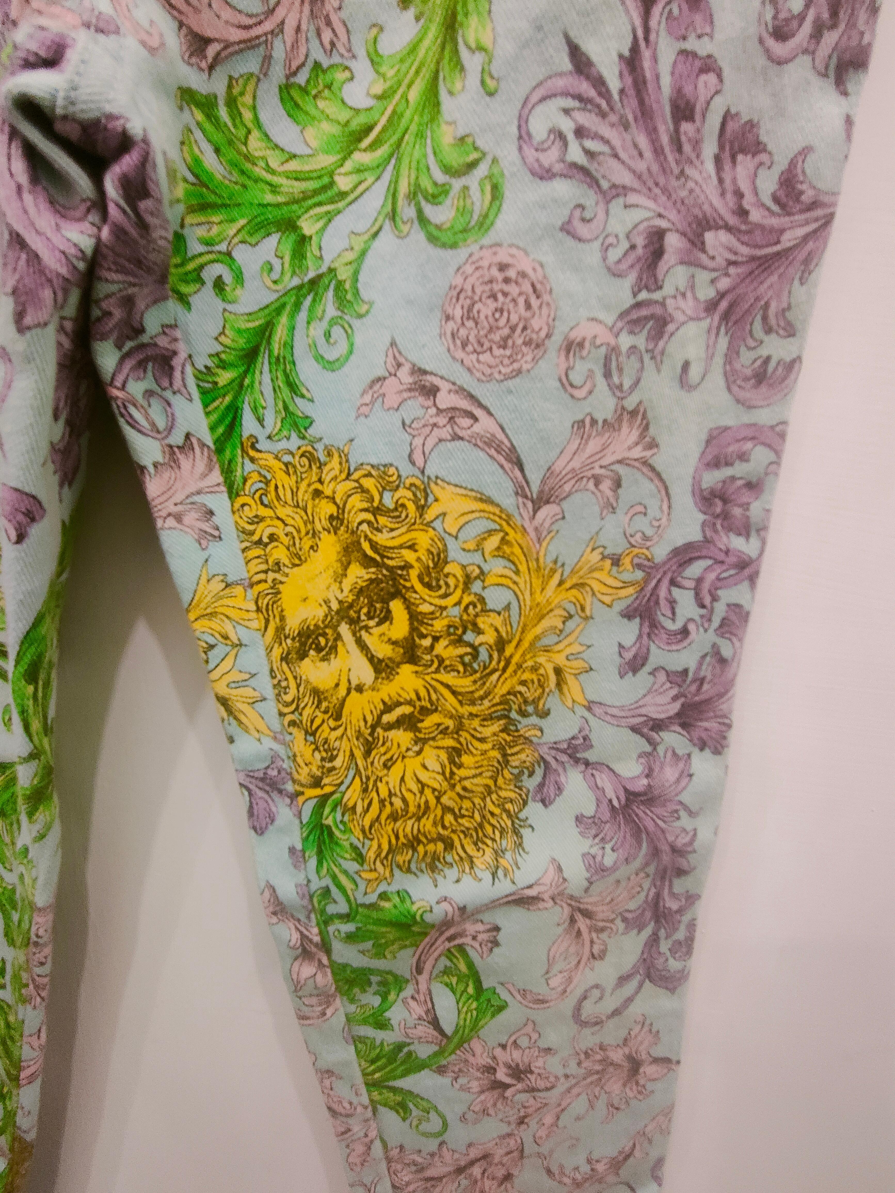 Versace Jeans Vaquero barroco en Excelente estado para la venta en Capri, IT