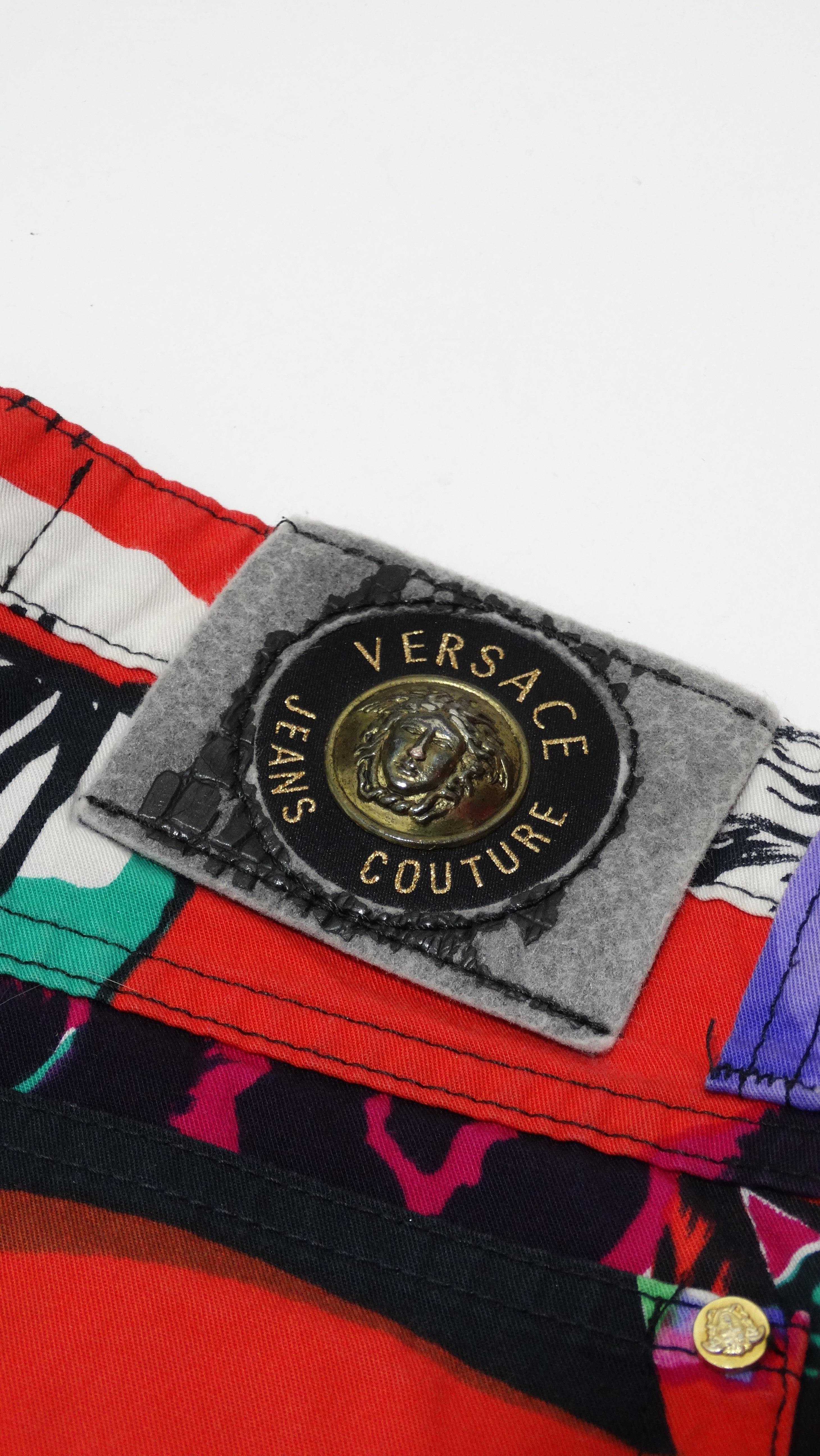 Versace Jeans Couture - Imprimé floral des années 1990 en vente 2
