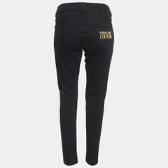 Versace Jeans Couture Black Denim Slim Fit Jeans M Waist 30"