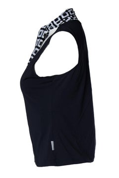 Versace jeans couture, Black scarf top