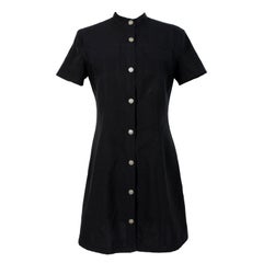 Versace Jeans Couture Black Short Casual Sheath Dress