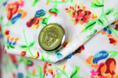 Versace Jeans Couture Floral Cotton Vest, circa late 1980s