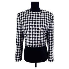 Versace Jeans Couture jacket crop model supermodel era vintage 1990s