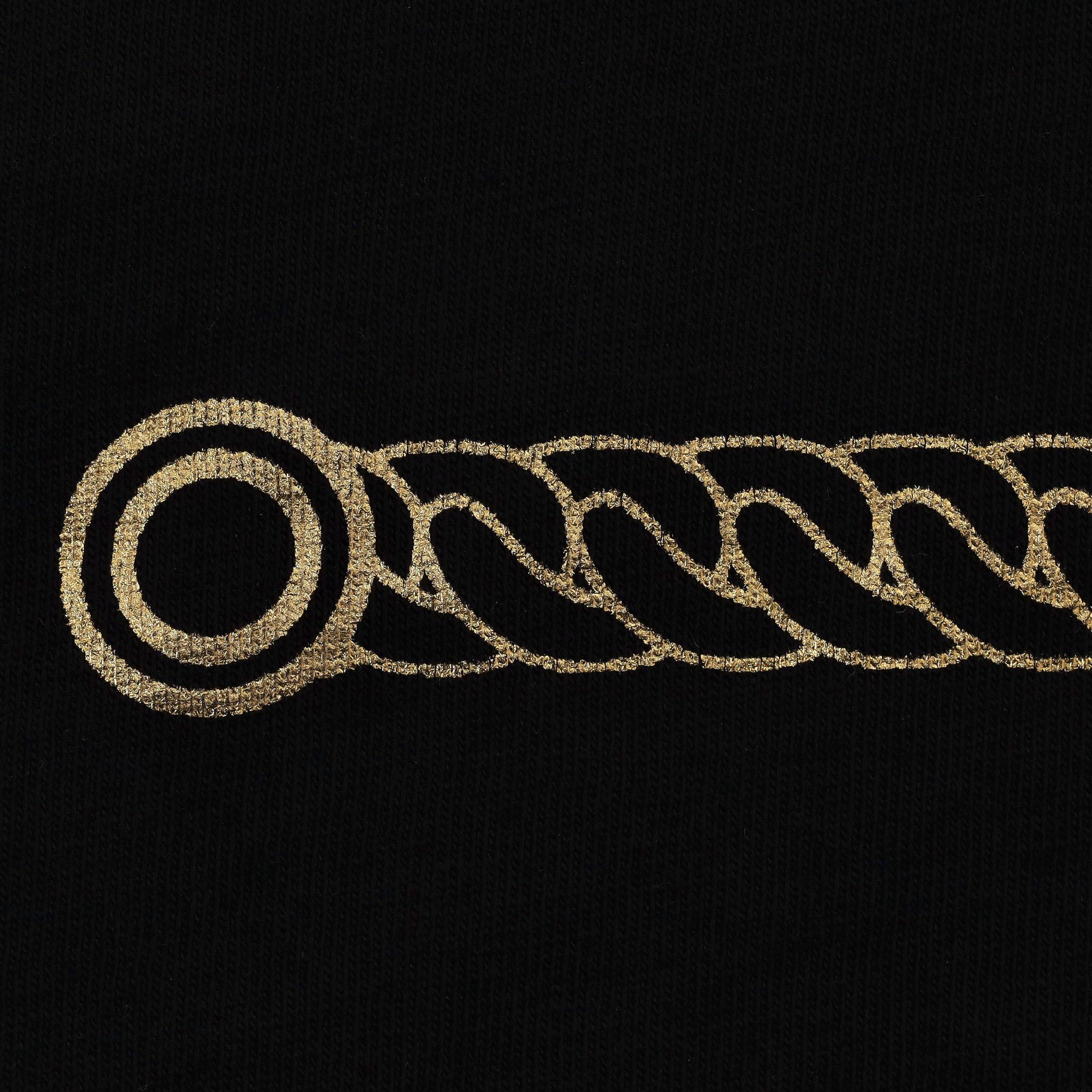 De los hombres Camiseta de algodón estampada con el logotipo Versace Jeans Couture en venta