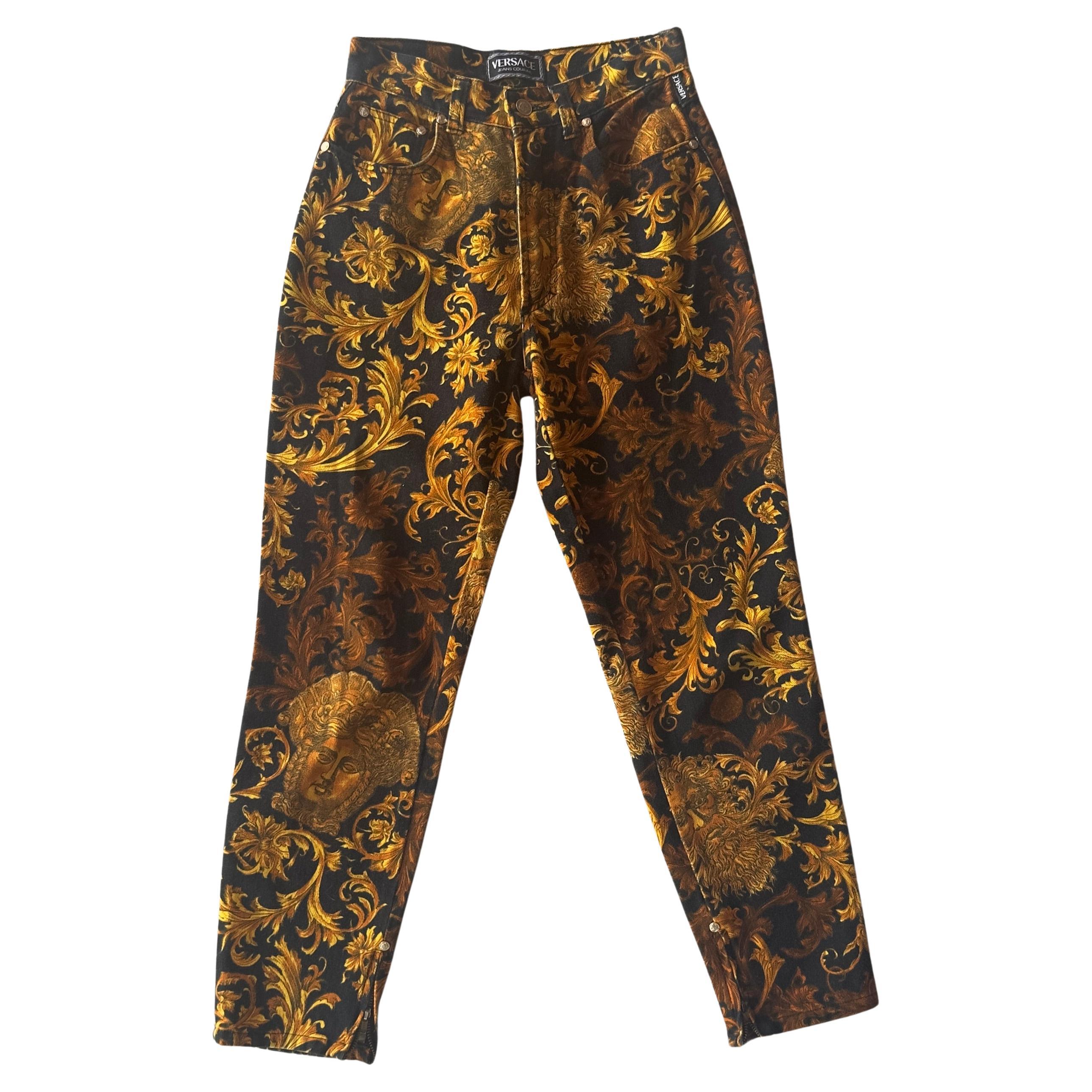 Versace Jeans Couture pantaloni barocchi anni ’90