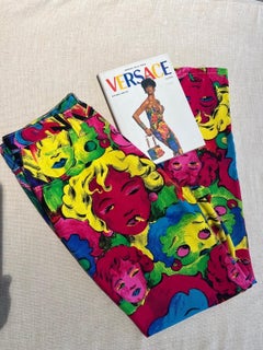 Versace Jeans Couture raro pantalone runway 1991