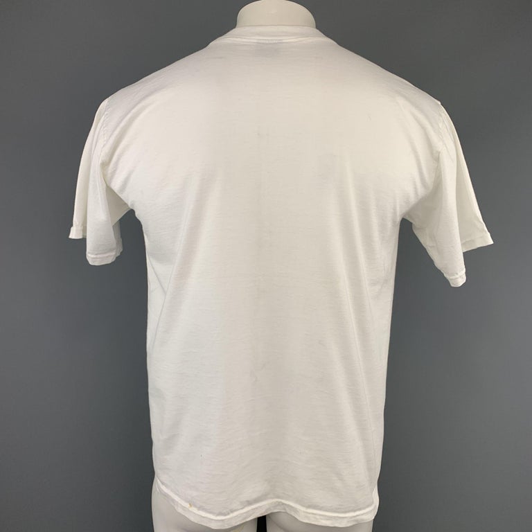 T-shirt Versace White size XL International in Cotton - 33412123