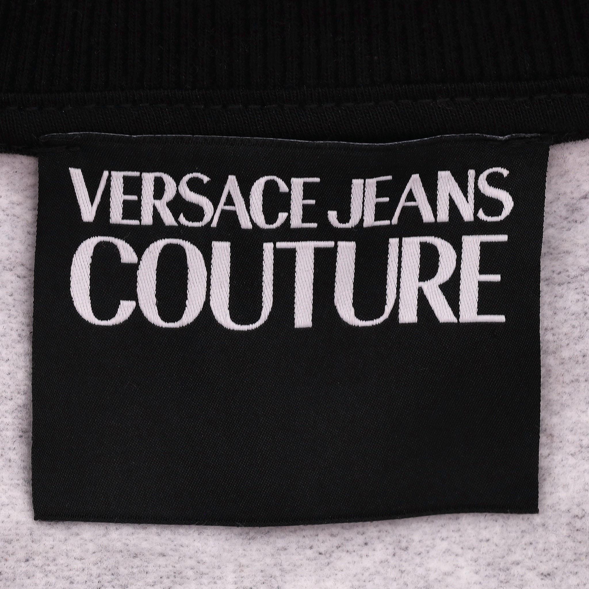 Men's Versace Jeans Couture Space Couture Galaxy Cotton Sweatshirt For Sale