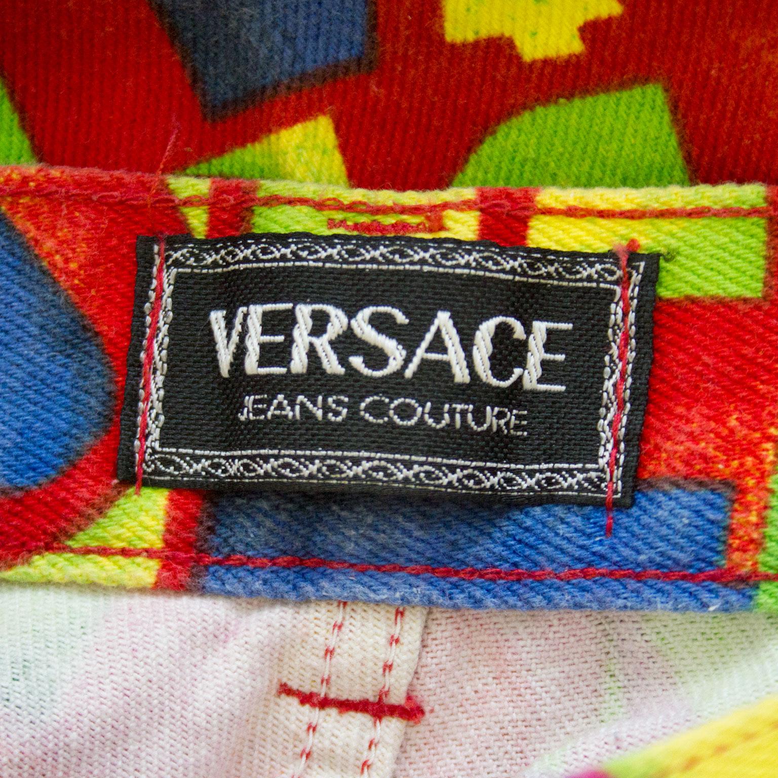 Versace Jeans Couture Spring/Summer 1995 Collection LOVE Jeans For Sale ...