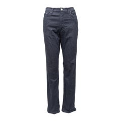 Pantaloni a righe Versace Jeans Couture - anni '00