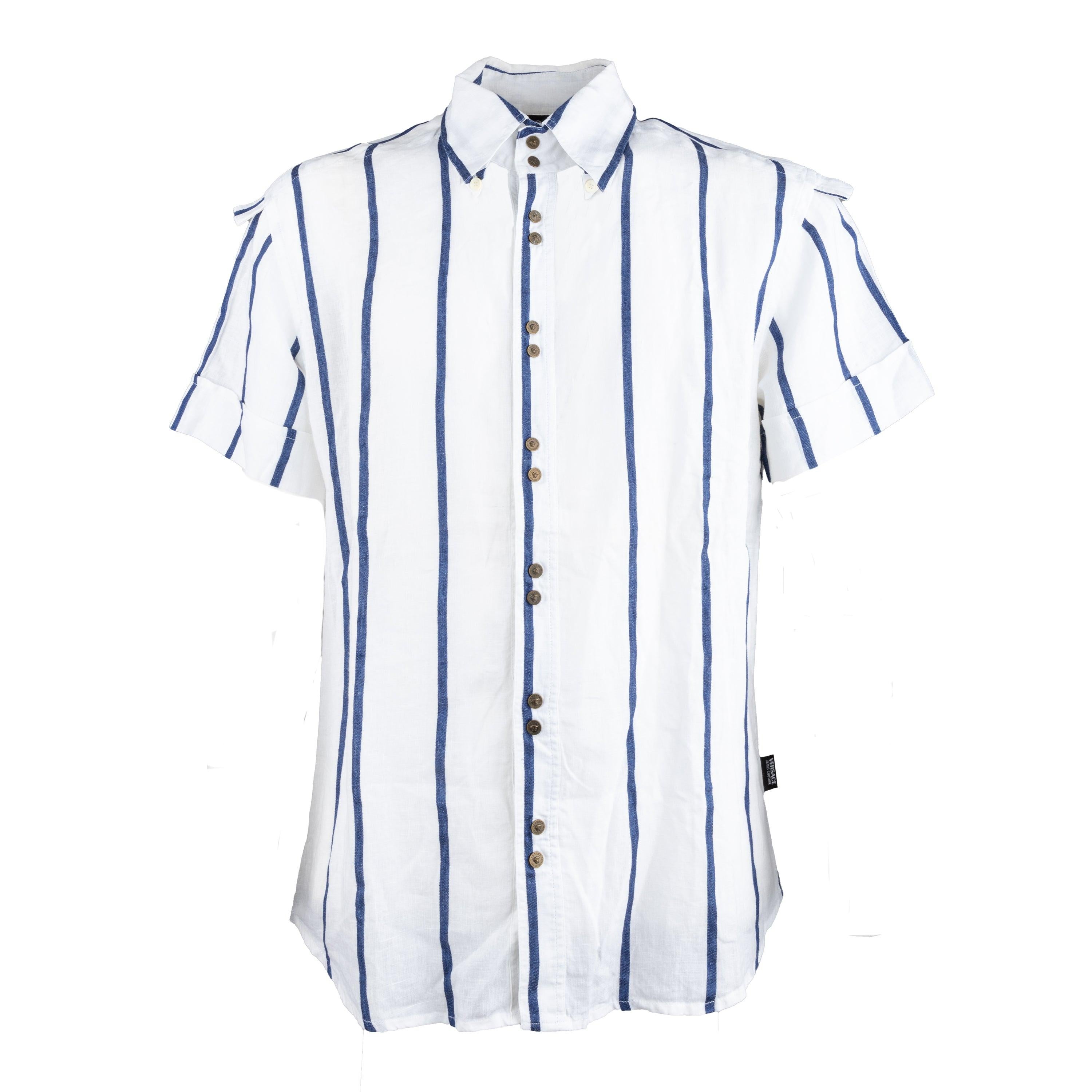 Versace Jeans Couture Stripe Shirt - '00s For Sale