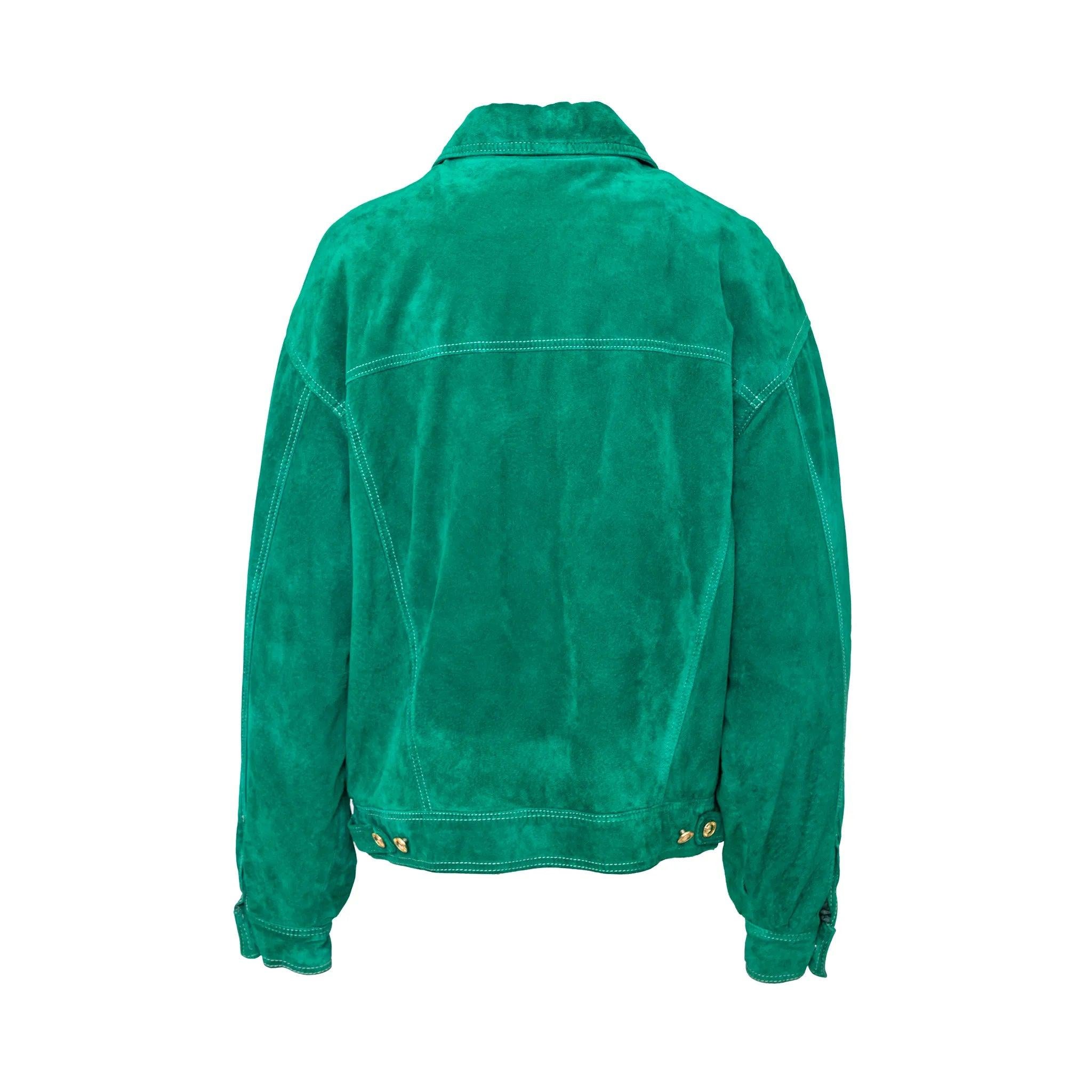 Conjunto de ante Versace Jeans Couture - Años 90 en venta 1