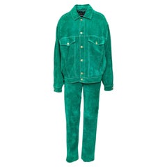 Versace Jeans Couture Suede Set - 
90s
