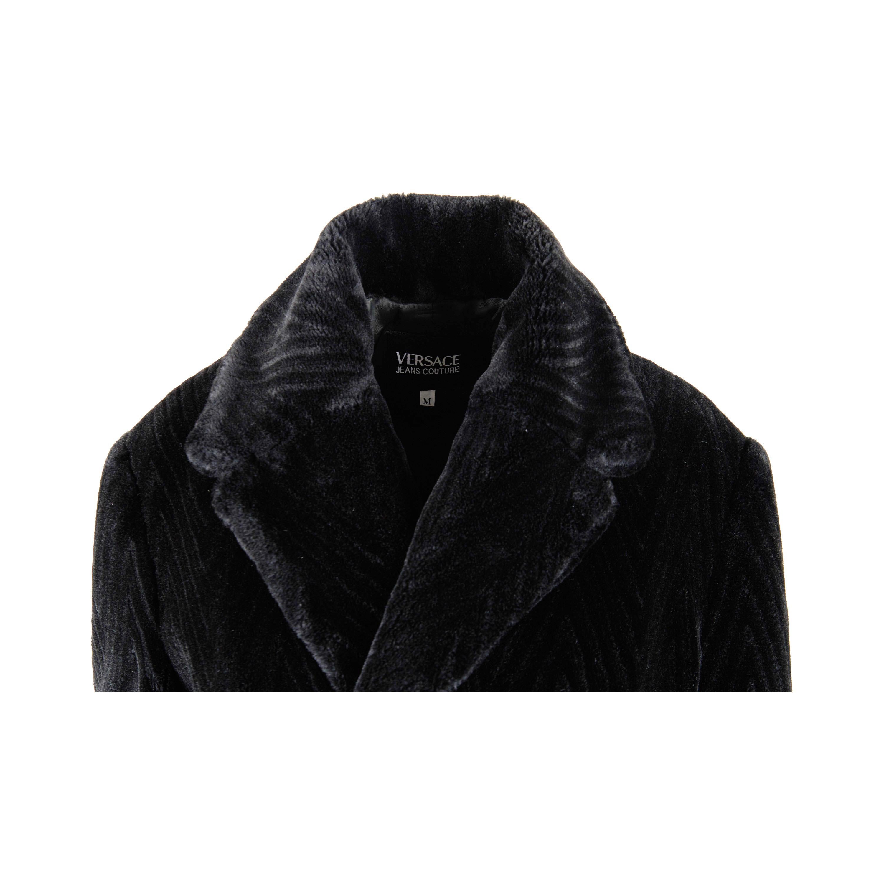 Versace Jeans Couture Teddy-Mantel Damen im Angebot