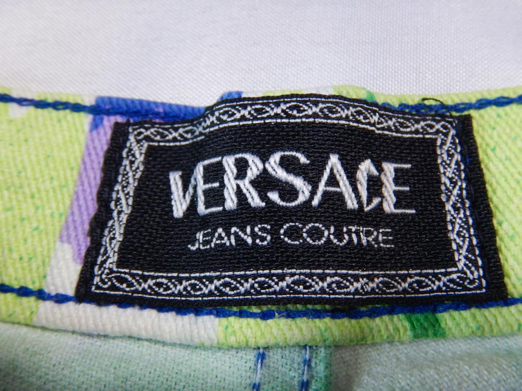 Versace Jeans Couture Vintage 1995 New York Jazz High Waisted Skinny Jeans 26