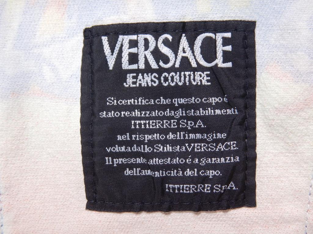 Versace Jeans Couture Vintage 1995 New York Jazz High Waisted Skinny Jeans 26