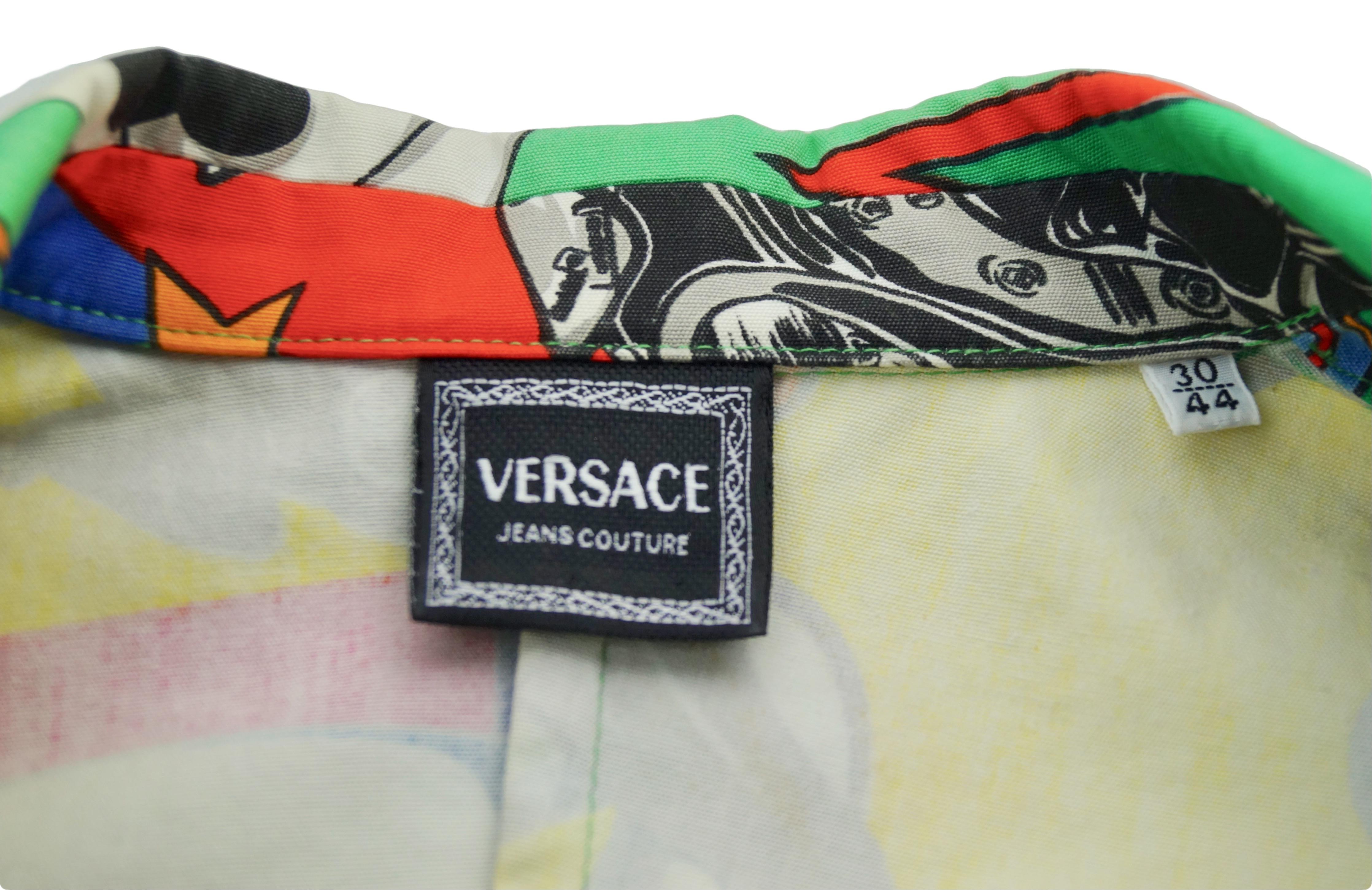 VERSACE JEANS COUTURE - Robe vintage des années 80  Betty Boop - Combinaison et veste en vente 14