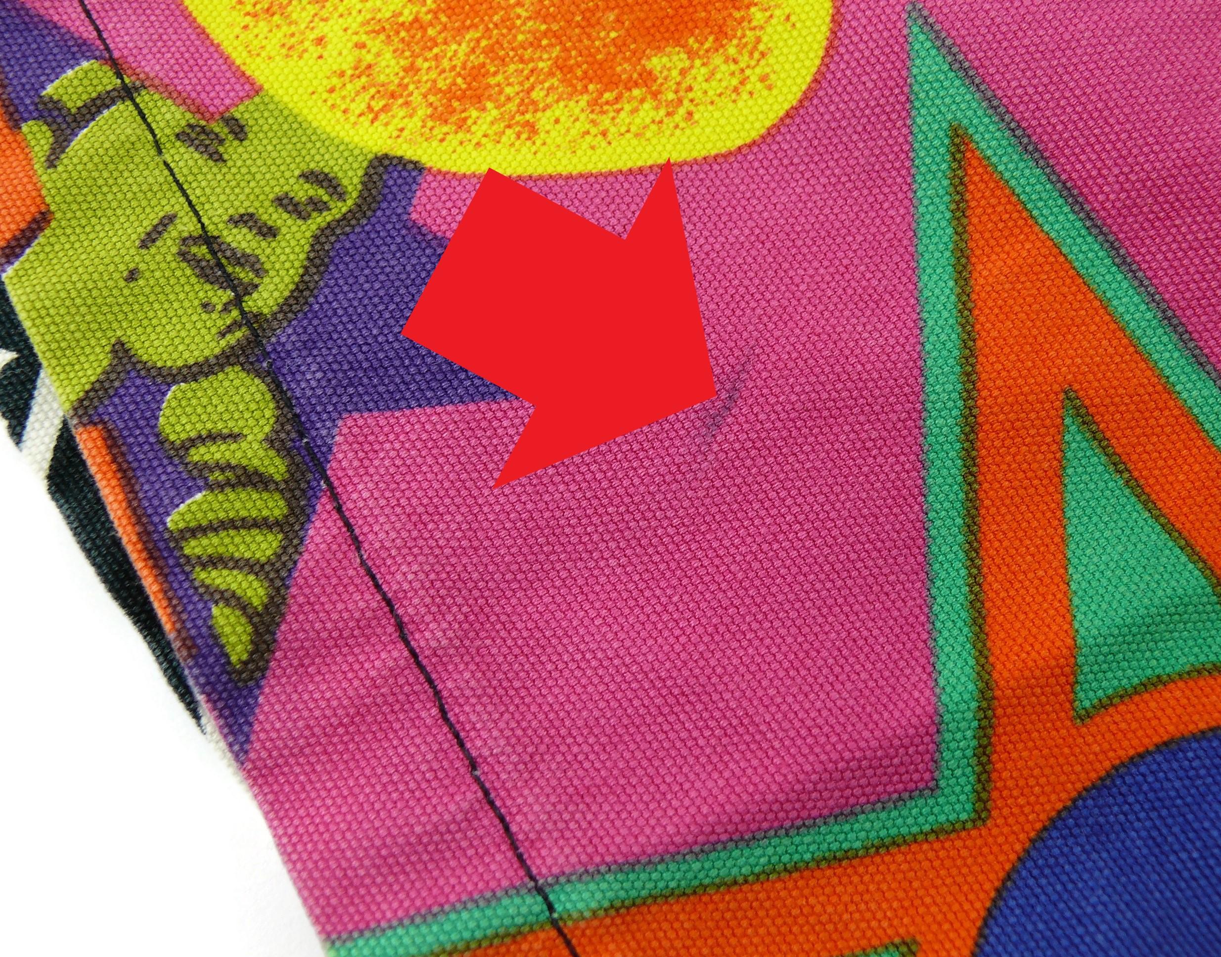 Versace Jeans Couture Pantalones Cortos Vintage Manhattan Nueva York Estampados Graffiti en venta 6