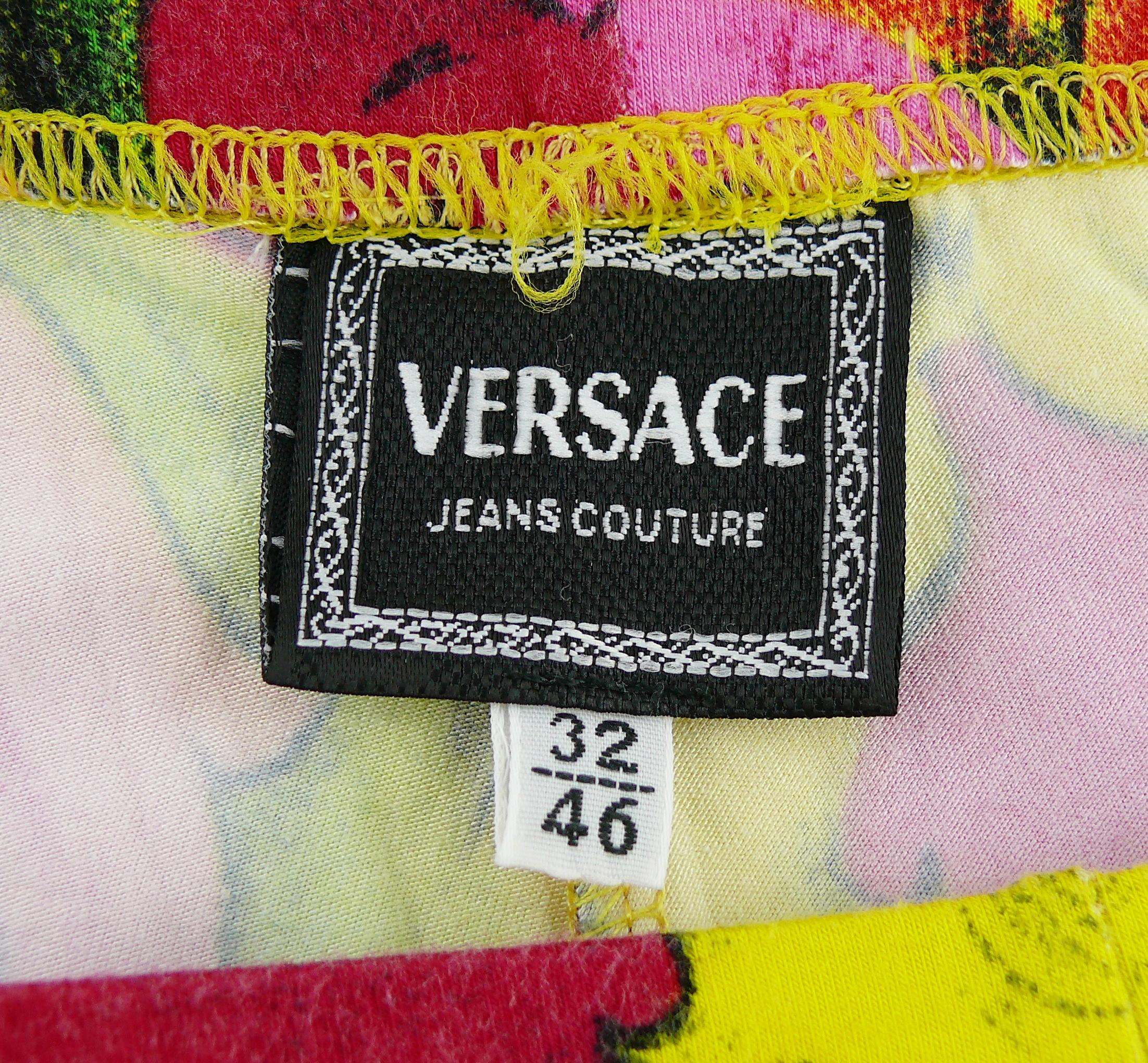 Versace Jeans Couture Vintage Marilyn Monroe Betty Boop Leggings 4