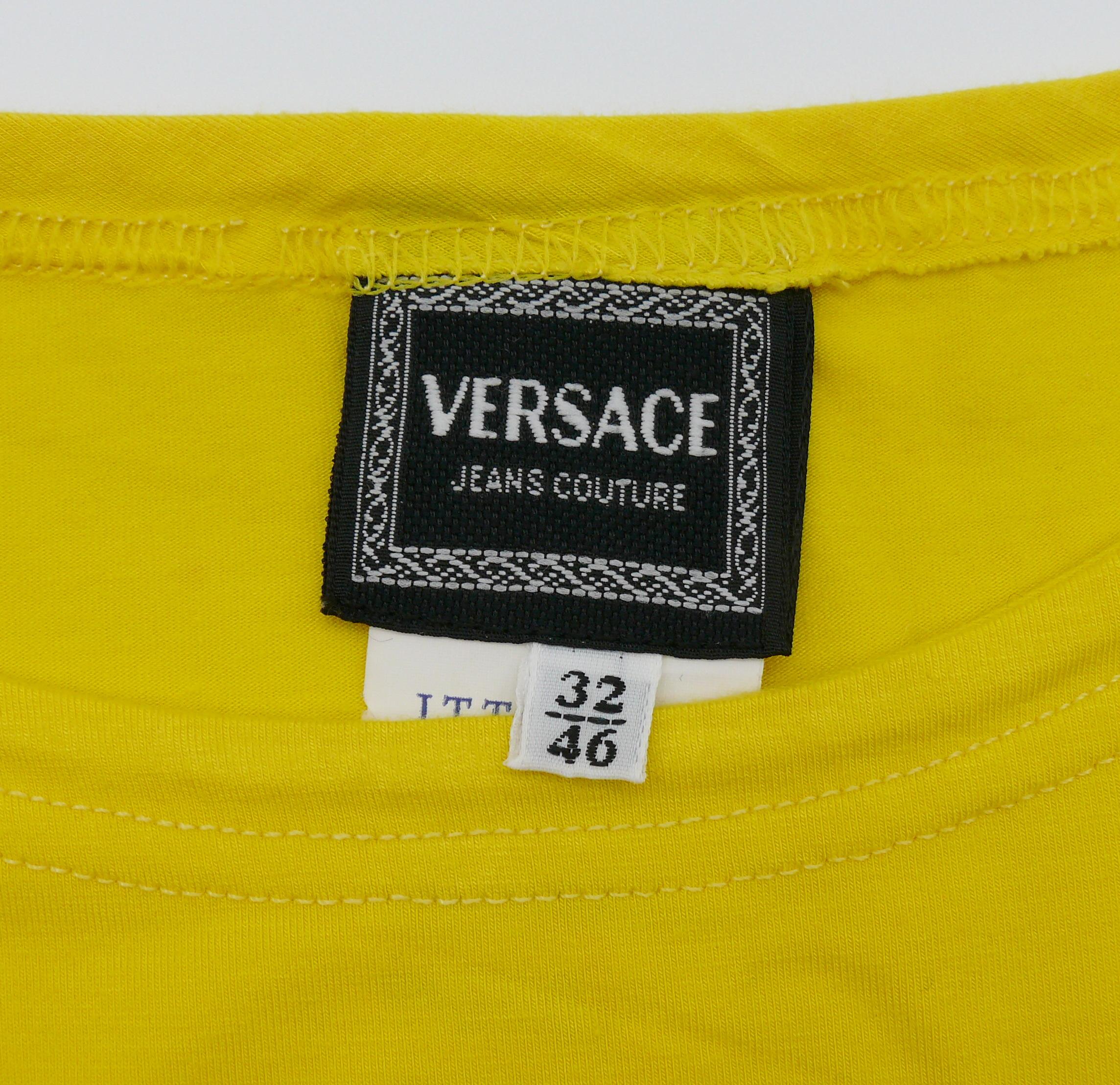 Versace Jeans Couture Vintage Medusa Bodycon Dress For Sale 2