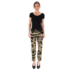 Versace Jeans Greek Architecture Printed Trousers