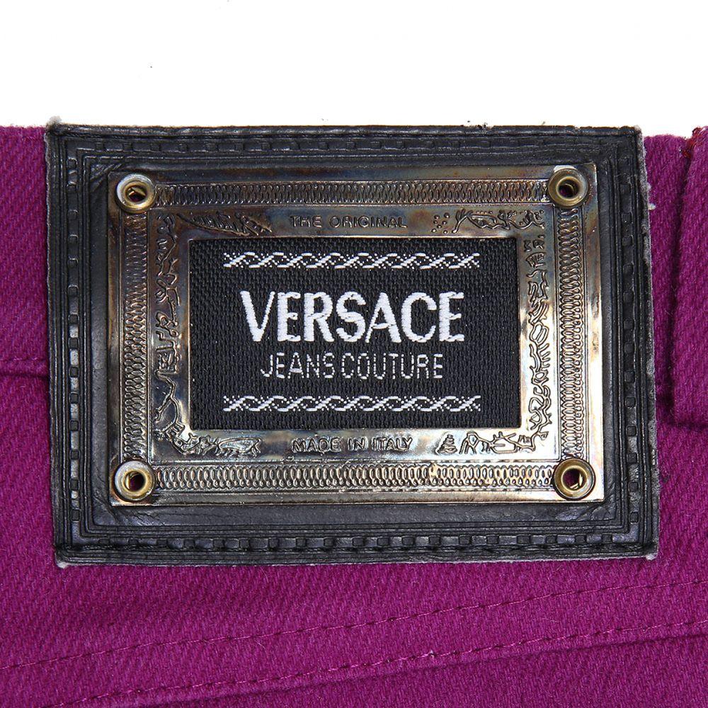Brown Versace Jeans multicoloured pants For Sale