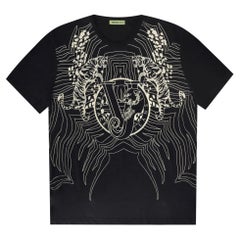 Versace Jeans Tigers Print Logo T-Shirt