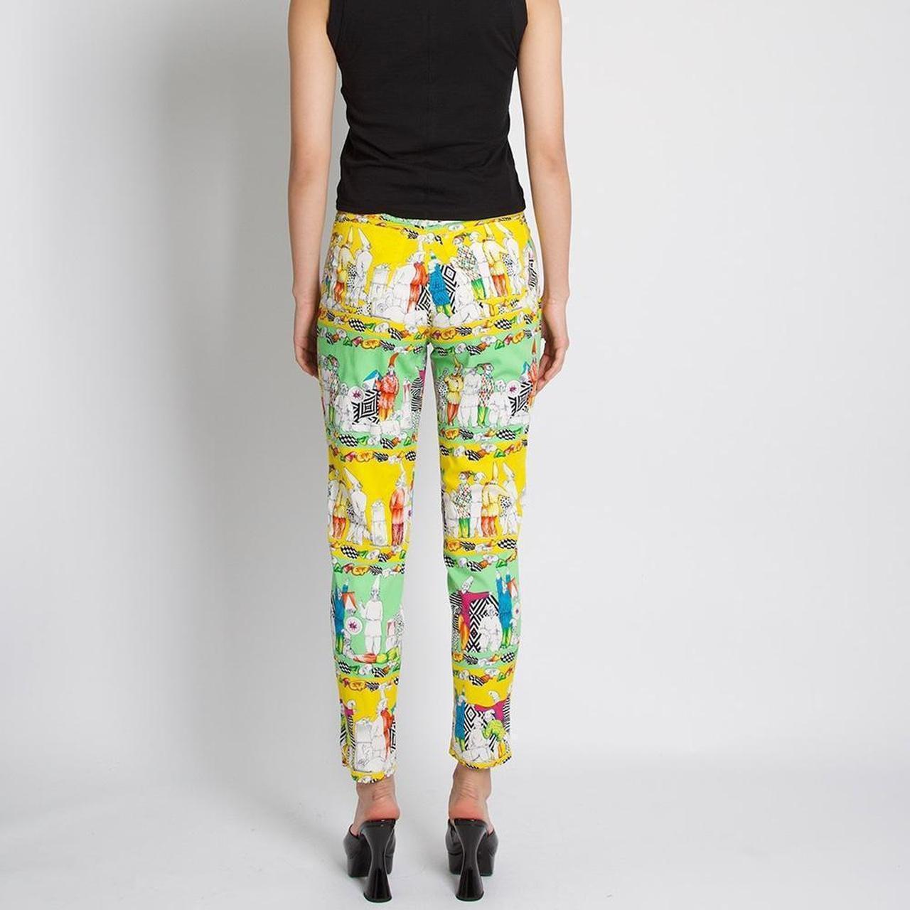 Versace Jeans Vintage Circus Clown Gnome Trousers  For Sale 3