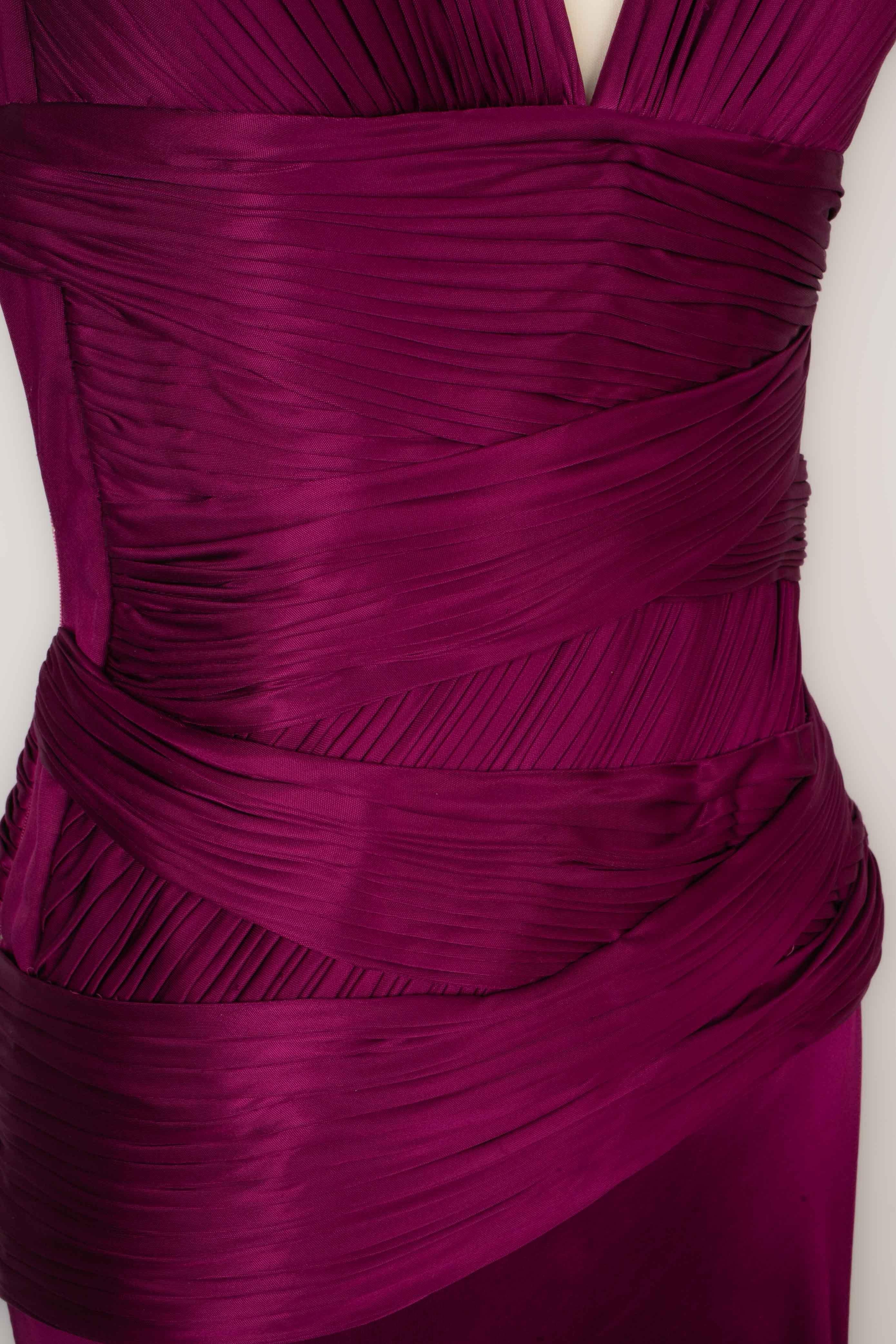 Versace jersey dress For Sale 8
