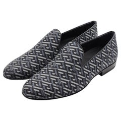 Versace La Greca Jacquard Loafers