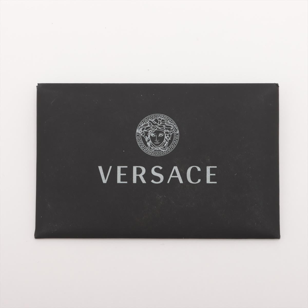 Versace La Medusa Basket Raffia Two-Way Handbag Multicolor 7