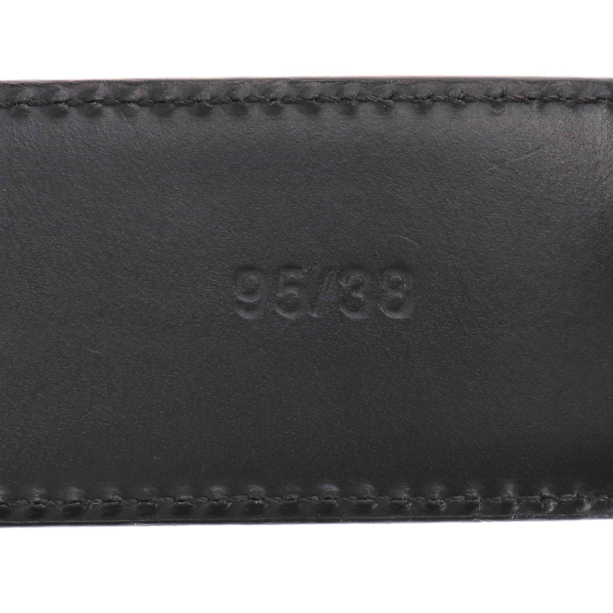 Versace La Medusa - Ceinture en cuir avec boucle en vente 3