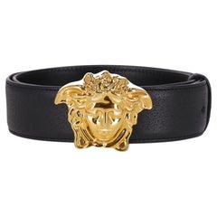 Versace La Medusa - Ceinture en cuir avec boucle