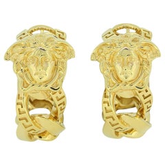 Versace La Medusa Hoop Earrings