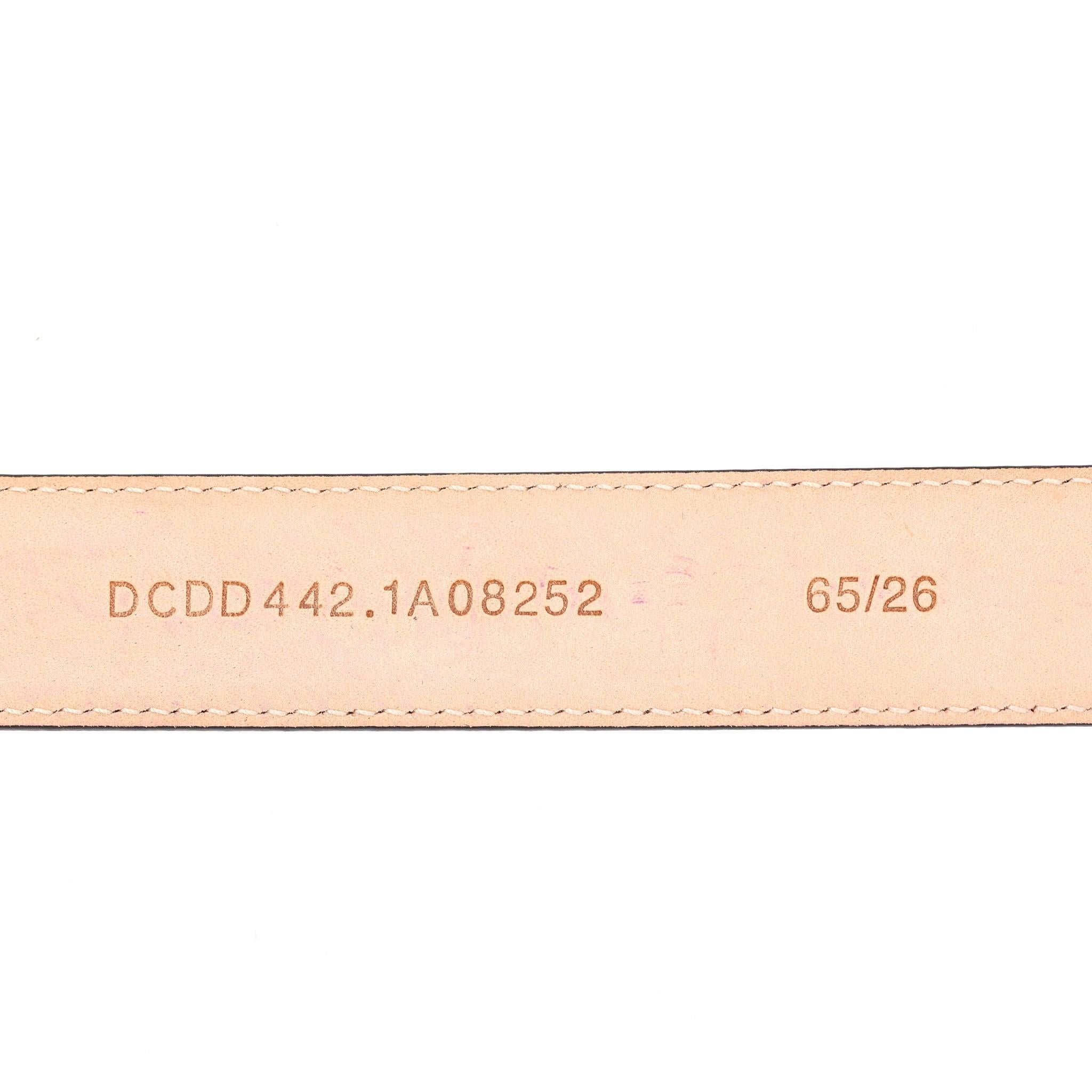 Versace 'La Medusa' Metallic Leather Belt For Sale 4