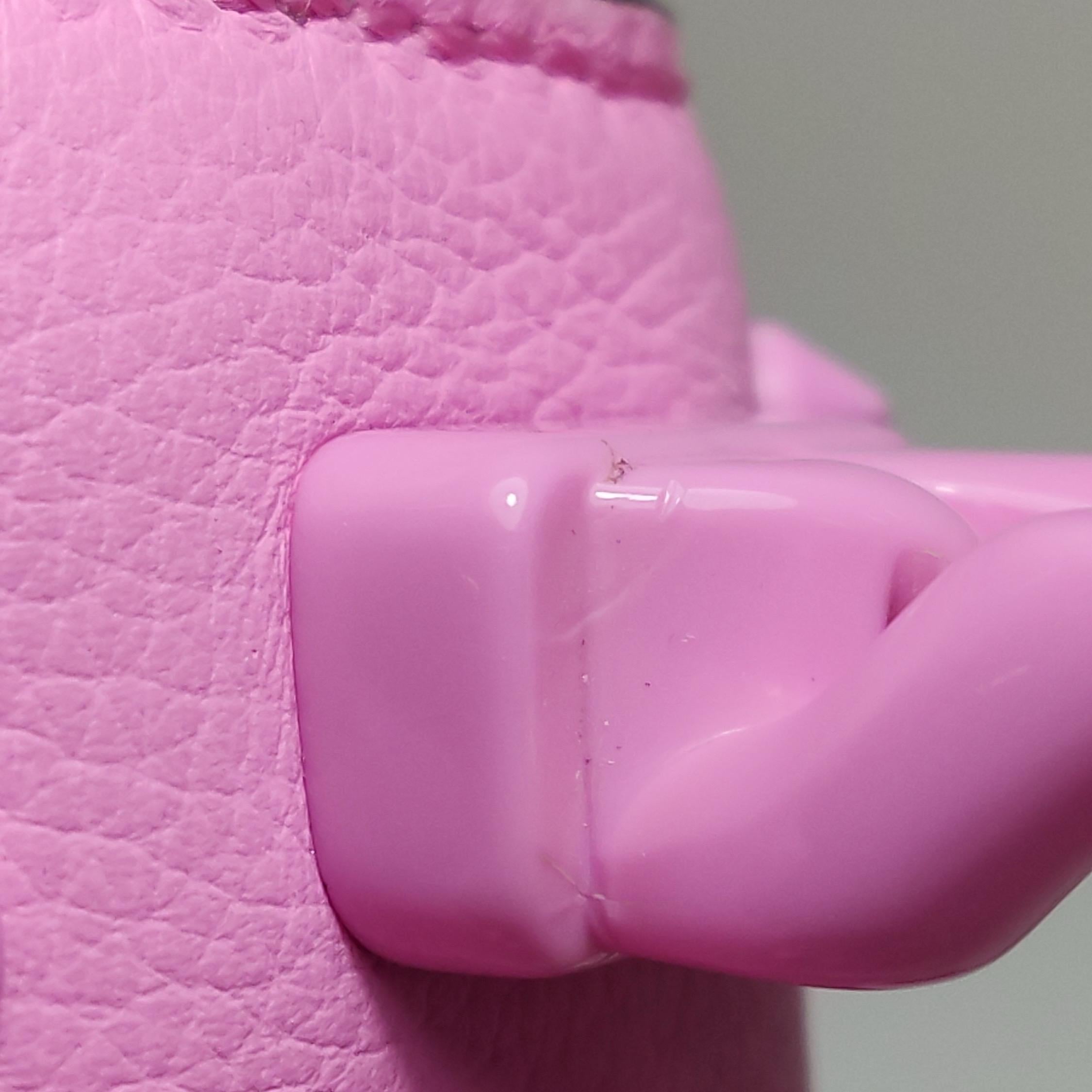 Borsa La Medusa Mini Rosa con borchie a manico alto di Versace in vendita 13