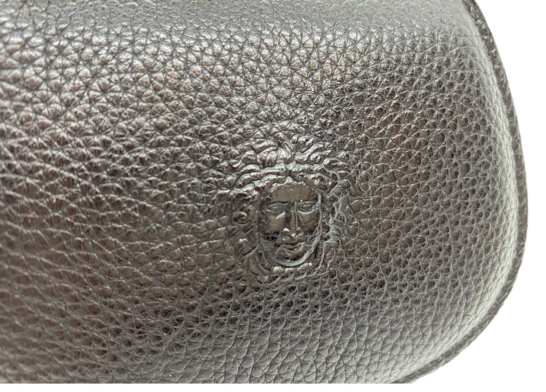 Versace Leather Medusa Coin Purse, Italy 1993. 5
