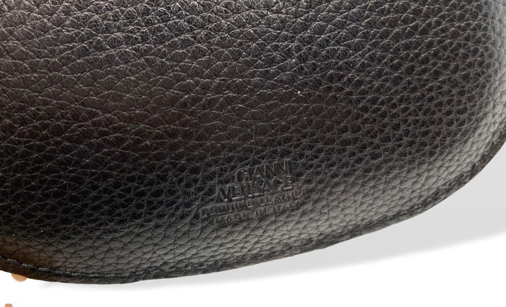 Versace Leather Medusa Coin Purse, Italy 1993. 6