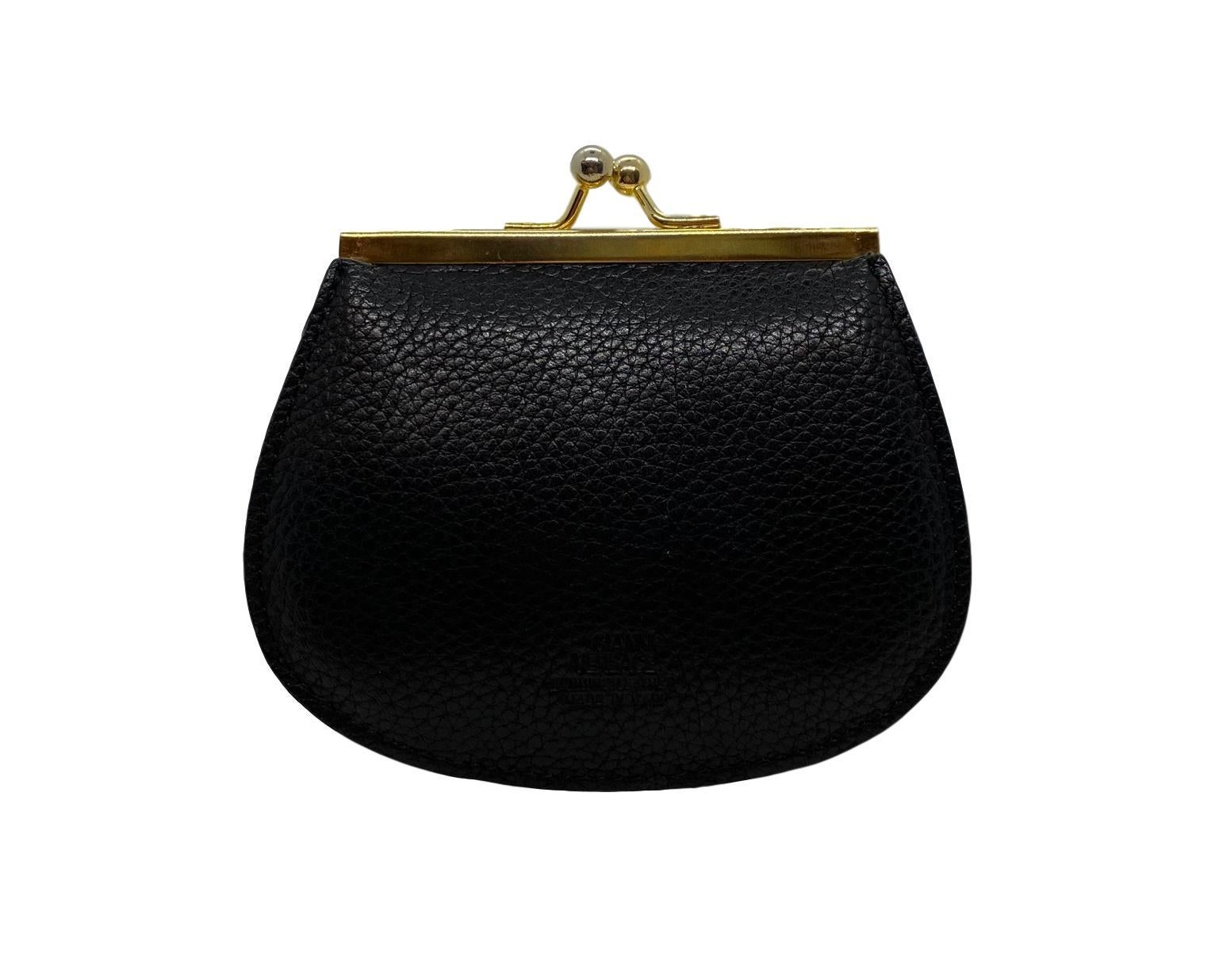 versace coin pouch
