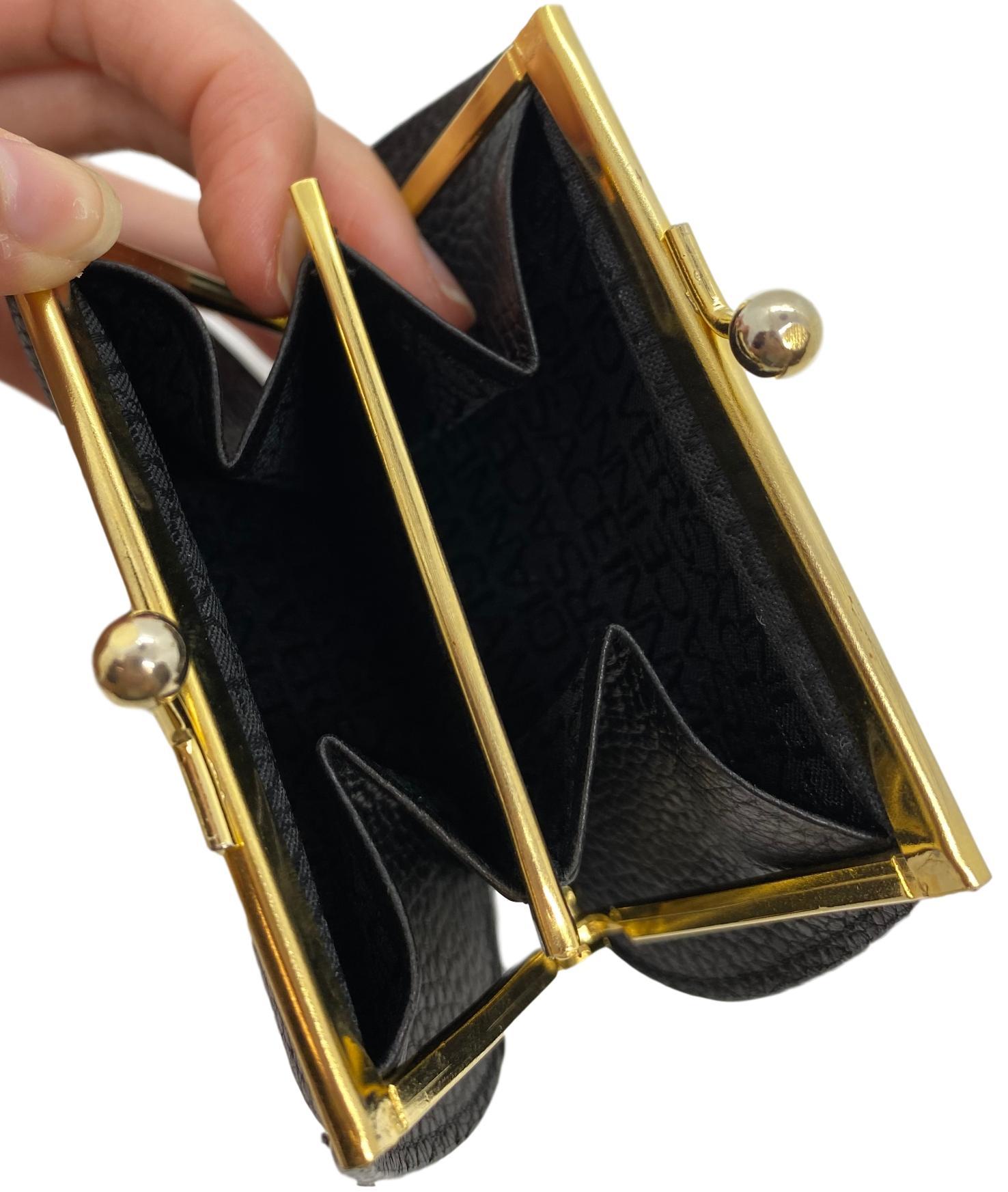 Versace Leather Medusa Coin Purse, Italy 1993. 2